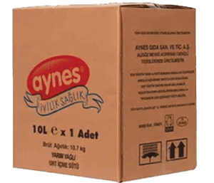 AYNES 10 LT YARIM YAĞLI SÜT