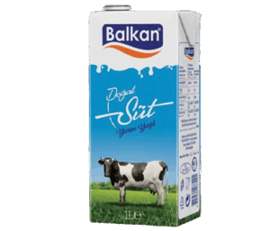 BALKAN  YARIM  YAĞLI SÜT 1 LT