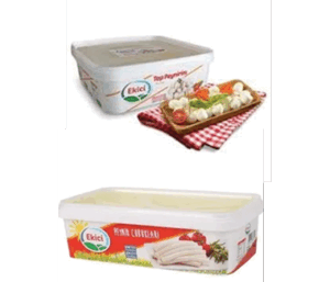 EKİCİ 2,5 KG TAM YAĞLI  TOPİK &  ÇUBUK PEYNİRİ
