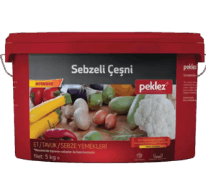 SEBZELİ ÇEŞNİ  İNTENSİVE MSG'SİZ 5 KG