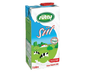 SÜTAŞ  2,5 YAĞLI SÜT 1 LT