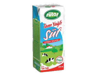 SÜTAŞ  TAM  YAĞLI SÜT 200 ML